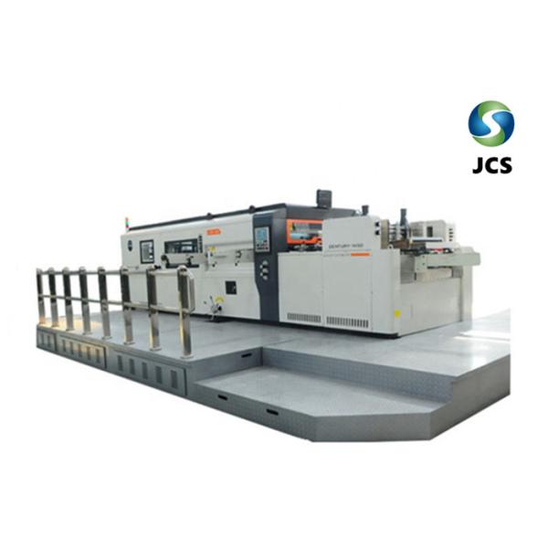PLC Control Corrugated Box Die Cutting Machine With Vacuum Suction Feeder