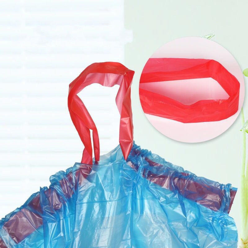 HDPE/LDPE 13 Gallon Biodegradable Garbage Bag on Roll in Beige Color with LLDPE Material