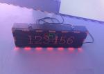 Pure Red LED Moving Message Sign / Text scrolling led display DIP546