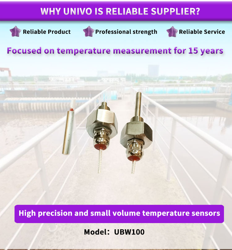 Small Volume UBW100Y Water Proof Temperature Transmitter Sensor Range 50-400 C