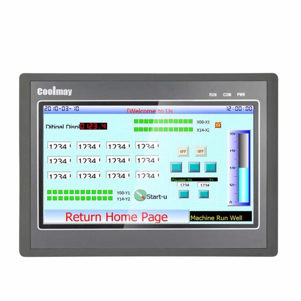 Quality LED Backlight Industrial HMI Touch Panel 720 MHz 10.1'' TFT Display for sale
