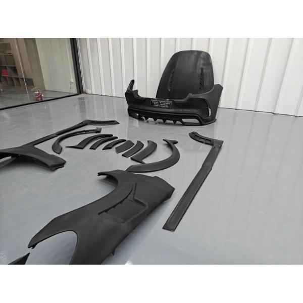 MSY Panamera 971 Body Kit Red Carbon Fiber Replace Front Bumper Spoiler Widebody Kit