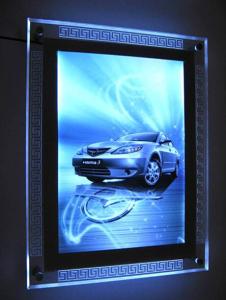 Buy cheap Crystal Frame LGP Illuminated Acrylic LED Lightbox Display product