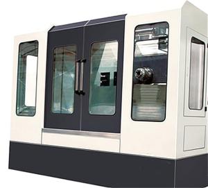5 Axis Horizontal Milling Machine One piece Oil Coolant Separation System