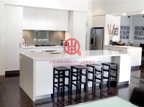 Quality Customized Modern Lacquer Kitchen Cabinet with Excellent Design and Quality MOQ is 1 set & Shipping by Sea for sale