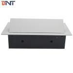 available customized as required hidden oval corner desk pop up socket