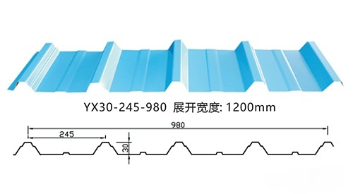 High quality DX51D Metal Roof and Cladding 0.43mm TCT corrugated wall cladding Corrosion resistant
