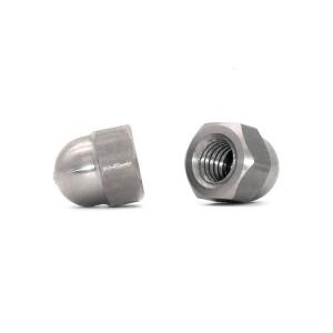 China ANSI Titanium Steel Cap Nut , Size M6-M16 Dome Nut ODM For Industry Machine on sale