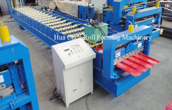 Quality Asia Market 914 Material Roof Sheet Making Machine With SImens PLC Control for sale