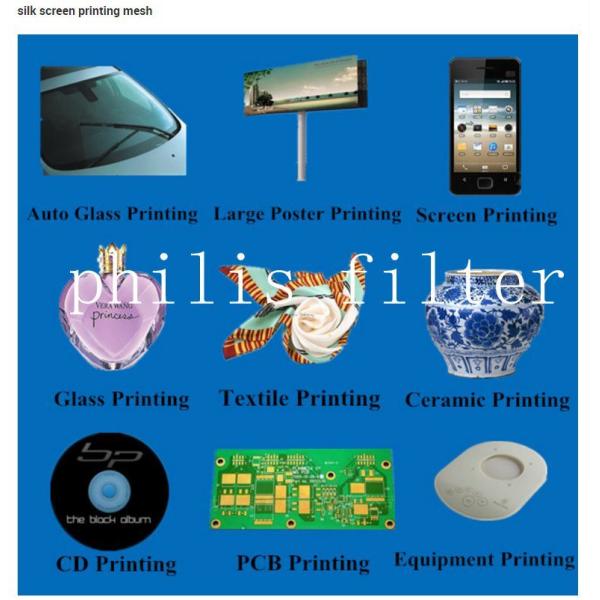 Silk Screen Printing Mesh Filter Cloth , Nylon Monofilament Mesh Fabric