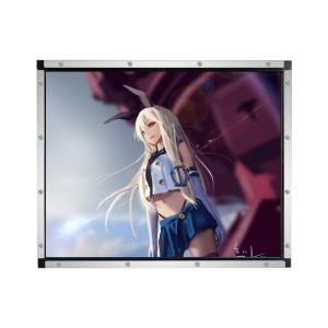 Compact Type SAW Touch Monitor 17 Inch Waterproof Multifunctional