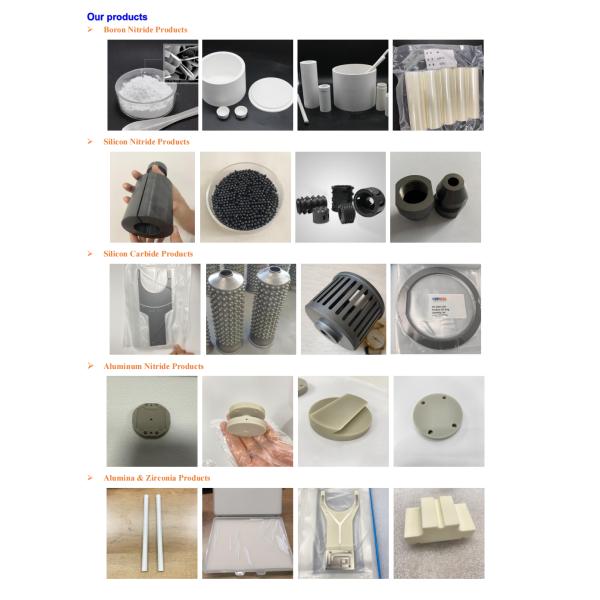 High Thermal Conductivity Boron Nitride (BN) Crucible White Boron Nitride Box