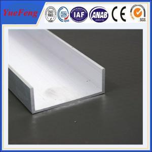 Buy cheap Hot! quality aluminium u profile, powder coating color aluminum extrusion profiles product