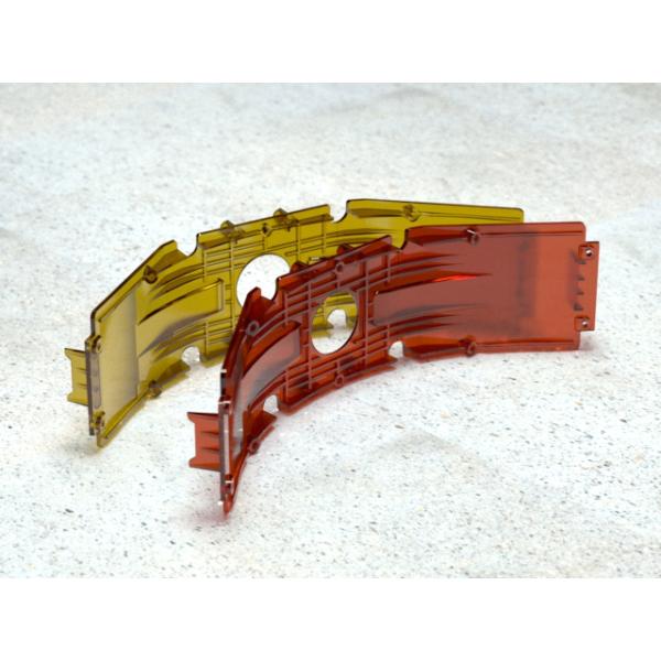 POA Transparent Side Belt Guide Bracket (1*2) / Cold runner /Three-plates mold No.22728
