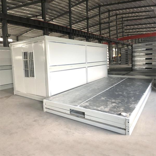 Quality Tiny Foldable Container House Portable Mobile Cabin 5800L * 2560W * 2480H Mm for sale