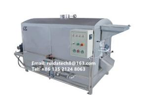 Peanut Baking Machine, Infrared/Gas Heating Roaster for Peanut Brittle Peanut Candy Bar Processing