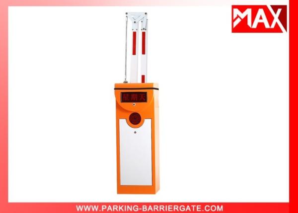 Quality Auto Reverse Security Boom Gate 180 Degree Folding Arm , Car Parking Gate for sale