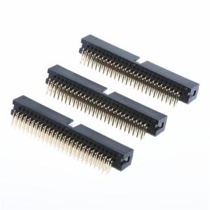 Buy cheap 2.54mm Box Header 40Pin 2*20P Right Angle PCB Connector DIP 2.5 PA6T Automotive product