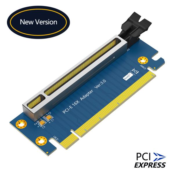PCI-Express 3.0 16x Riser Card, PCI Express 3.0 16X 90 Degree High Speed Riser