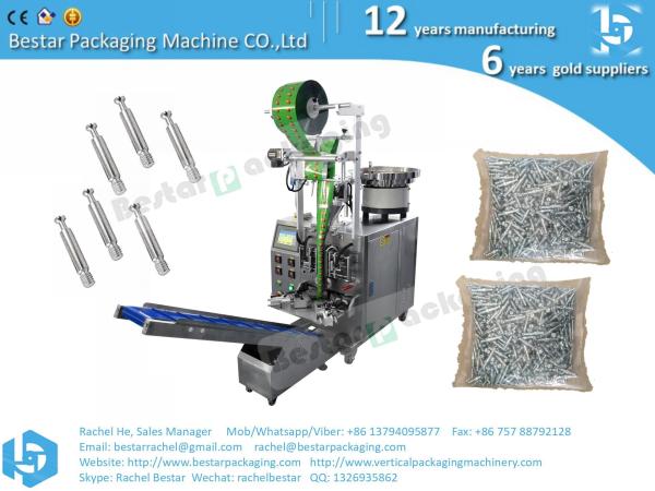 Counting packing machine for screw, nails, nuts, bolts, fastener, washes, one