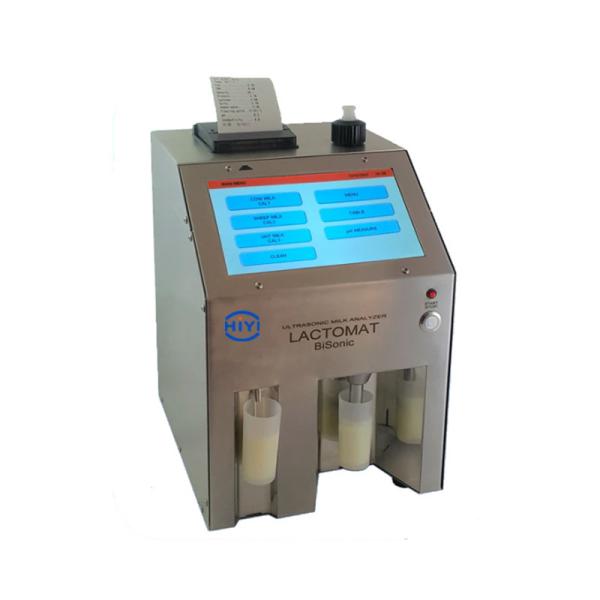 Quality Bisonic Milk Analyzer For Removal Of Air From Milk Sample And Milk Sample Temperature Up To 45 Degrees for sale
