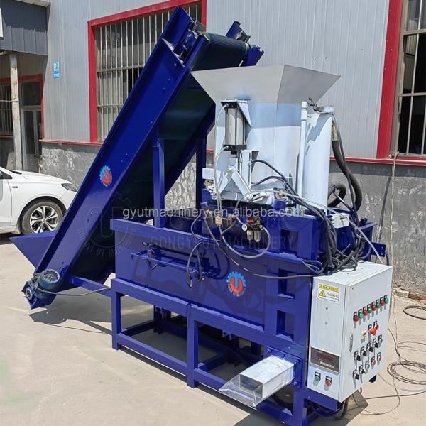 Quality Tractor Trailed Electric Motor Wood Sawdust Baler Machine for Bedding Compressing for sale