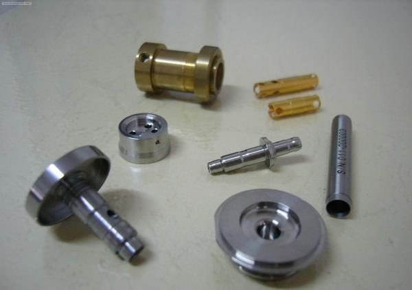 Quality Copper Precision CNC Turning Parts Machining for Pump Connector and Shaft for sale