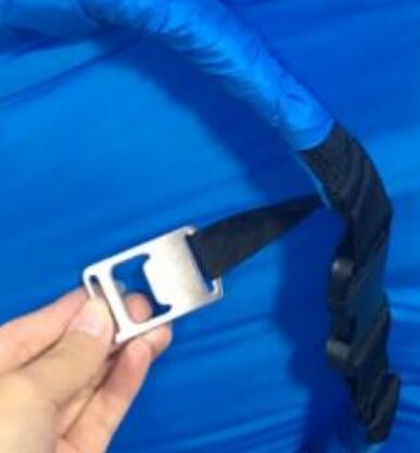 Outdoor fast inflatable air bed camping waterpoof air sleeping bag for beach hangout lazy laybag inflatable lounger