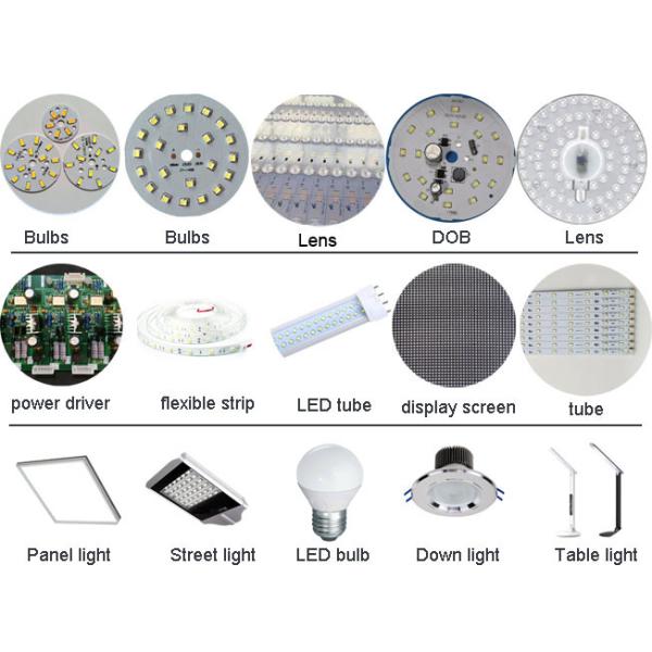 Touch Screen 4KW Single Module LED Placement Machine 45000CPH