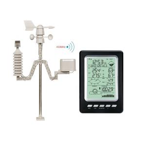 Outdoor Home Wireless Smart Weather Station With LCD Display And Weather Monitoring