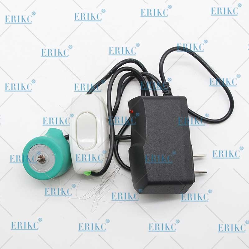 ERIKC E1024107 Injector Nnozzle Oil Hole Removal Tool Injector Carbon Deposit Removal Tool Set