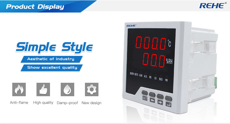Digital humidity temperature controller and moisture controller for incubator use
