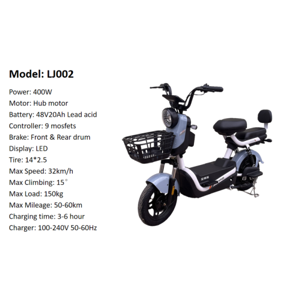Africa Passenger & Cargo-Carrying Fast-Charging & Long-Range Electric Motorcycle Bike Source Factory