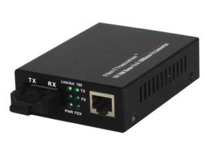 China Multi-mode Fiber Optic Media Converter RJ45 1310nm with 10m / 100M on sale