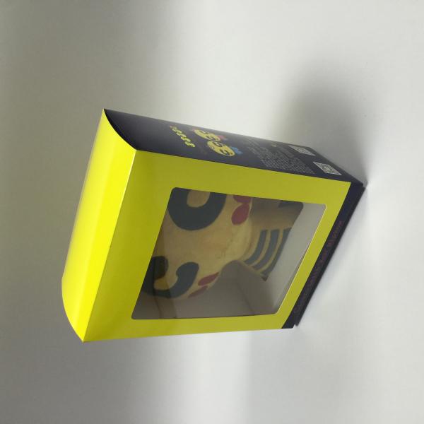 CMYK 4 Color Offset Printing Reverse Tuck Box With Window And Magnetic Flap Closure