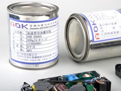 Quality Electronic silicone gap filler Potting Compound Encapsulant Multiscene Practical for sale