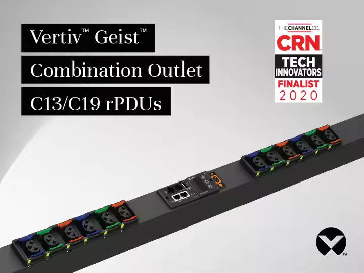 Vertiv Geist GU1 Smart PDU 16A/32A Data Center Rack Power Distribution with C13/C19 Ports Real-time Monitoring Overload Protection