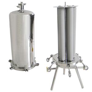 Buy cheap High Filtration Accuracy High Flow Cartridge Filter for High-Temperature Liquids product