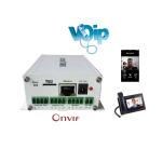 Android IOS Sip Intercom 25fps Analog To Ip Converter