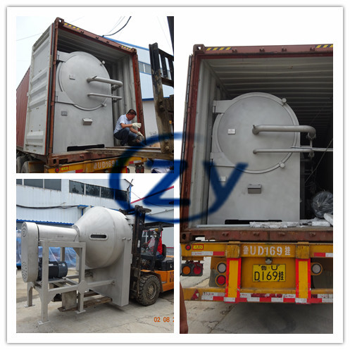 SS304 Centrifuge Sieve Sweet Potato Starch Machine 45kw Horizontal Type Screen