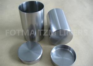 Buy cheap 10.1g/cm3 TZM Liners Titanium Zirconium Molybdenum Alloy Brightened Surface product