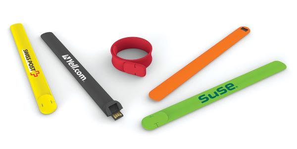 Quality OEM ODM Silicone Wristband USB 2.0 Flash Drive 128GB UDP Flash 10MB/S for sale