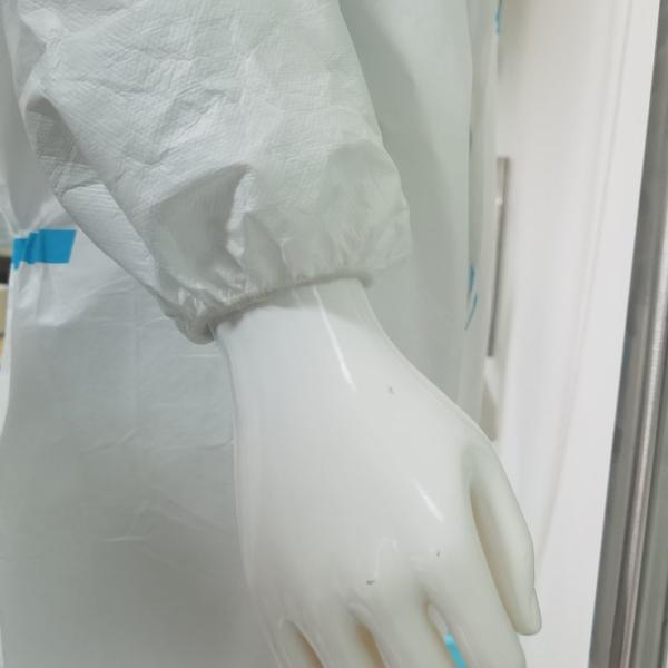 En1149 Anti-Static Wholesale Waterproof Disposable Coverall with Tape