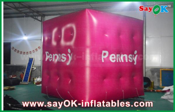 Quality Outdoor Inflatable Balloon Float Helium Cube with PVC Material for sale
