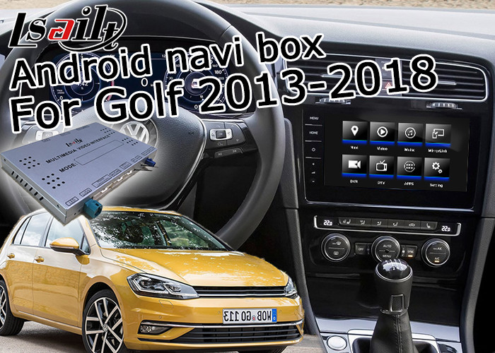 Multi Languages Android Car Navigation System MCU Upgrade For Volkswagen Golf Mark7
