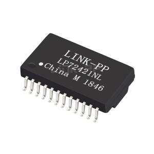 Buy cheap LP72421NL 5G Base -T Single Port 24 Pin SMD Magnetic Transformer Modules product