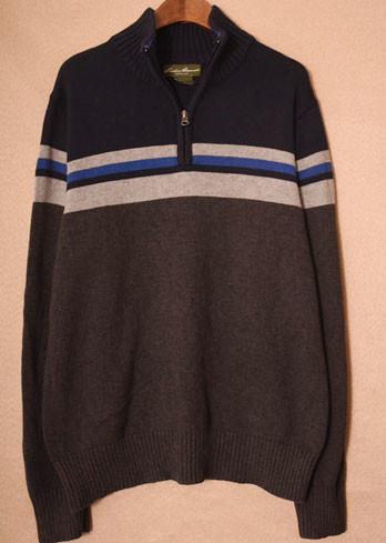 Quality Men's 1/4 Zipper open sweaters for sale