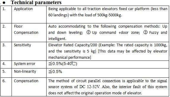 EWD-RL-SJ3 Controller and load sensor with analog output load sensor load cell