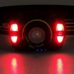3W Rechargeable LED COB Headlamp With Gesture Wave Sensor LED Focus Adjustable