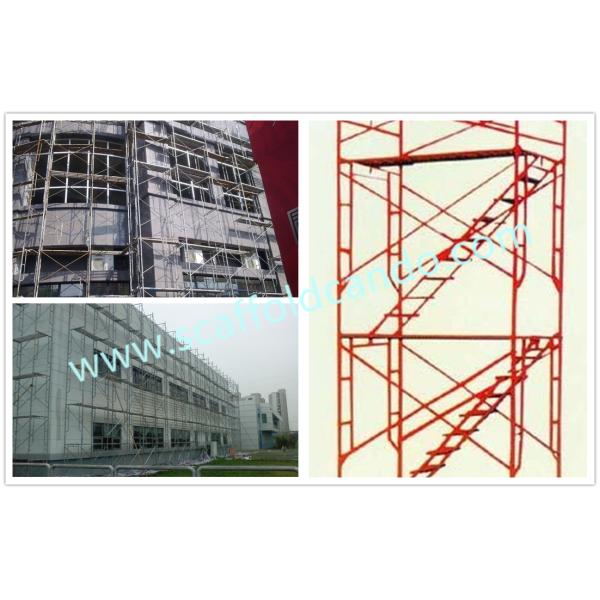 21*1.5mm, 1219*1829*2198mm scaffolding frame system cross brace galvanized Q235 material for scaffolding frame system